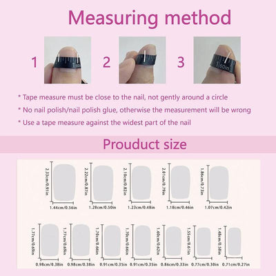Glitter Square Fake Nail, 24Pcs Leaf Pattern Press on Nail with & 1 Sheet Tape & 1 Count File, Removable Nail Art Artificial Full Cover, Women Girls DIY Manicure